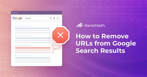remove url from google search results|How to Remove URLs From Google Search .